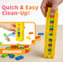 Set (300, 220,160 Atlasonix Domino Train | Domino Train for Kids | Dominos for Kids - Automatic Domino Laying Toy