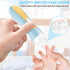 KOUISYY Trimmer Baby Nail File Electric Baby Nail with LED Light, USB Charging Baby Nail Clipper for Newborn Infants
