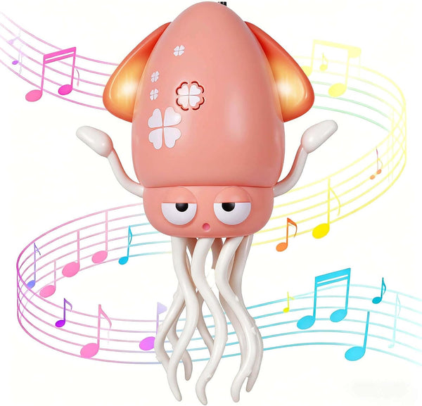 Dancing Octopus Baby Toy - Electric Crawling Octopus Tummy Time Toy -