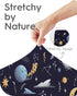Pack Pack Pack 2 Pack N Play Sheets Fitted, TotBasic Ultra Soft Space Mini Crib Sheets, Premium Jersey Knit and Play