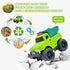 1-3 Aigitoy Toddler Car Toys for Boy Girl Year Old, Green Recycling Truck, BPA Free, Phthalates Free, PVC, Recycled