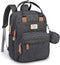 RUVALINO Diaper Bag Backpack, Multifunction Travel Pack Maternity Baby Changing Bags, Large