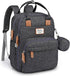 RUVALINO Diaper Bag Backpack, Multifunction Travel Pack Maternity Baby Changing Bags, Large