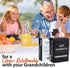OUR MOMENTS Generations Game - 100 Conversation Starters for Grandparents & Grandchildren, Portable Card Game