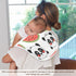 YEGAME Set 1 11 22 Inch Muslin Baby Burp Cloths of - Panda Super Absorbent Cotton Burping Rags Soft Baby Washcloths