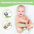 Case,2 2 1 Baby Diaper Cream Spatula with Large Diaper Spatula with Travel Case Gift Box,Soft Butt Paste Spatula Baby