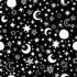 Baby Blanket for Boys Girls, Black Moon Star Minky Double Layer Receiving Blanket with Dotted Backing, 30x40 Inch