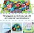 ALASOU 8 PCS Baby Cranes Car Toys with Playmat/Storage Bag, 1st Birthday Gifts for Toddler Age 1-2