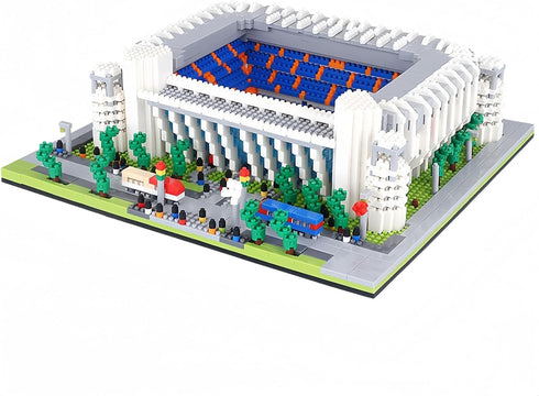 Madrid Style Soccer Stadium Model Micro Mini Diamond Block Kit for Adult
