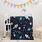 Datura home Crib Bedding Set - 3pcs Nursery Crib Bedding with Comforter, Sheet &