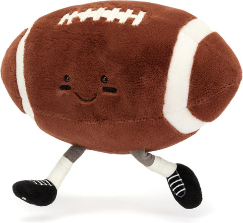 7 inch Rugby Stuffed Sports Balls Toy,with feet Creative Football Doll Fun