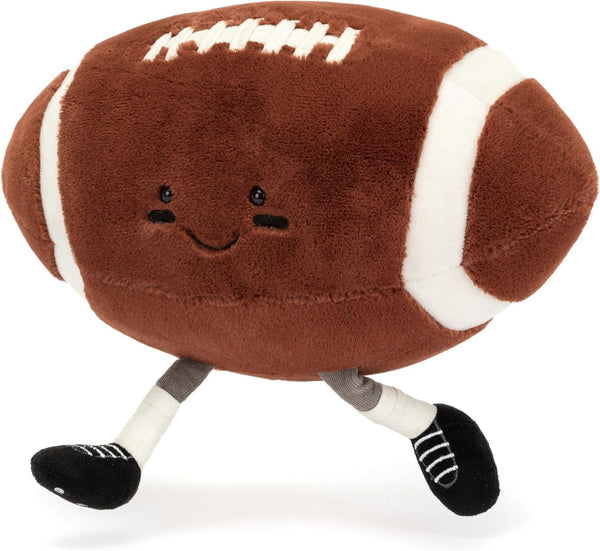 7 inch Rugby Stuffed Sports Balls Toy,with feet Creative Football Doll Fun
