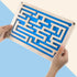 Marble Maze Circuit Game - Dementia Activities for Elderly Seniors - Wooden Maze Board Games Toy Gifts for Alzheimer's