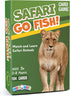 BenBen Go Fish Card Game for Kids, Jumbo Size Safari Animal Learning Cards, 104 Cards for 2-8 Players