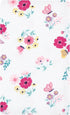10pk, Luvable Friends Hudson Baby Flannel Burp Cloths Pink Butterfly Meadow