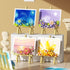 Vilbocr SetBlock 362Pcs) Mini Flower Building Bouquet Easel for Desk Decorations and Message Stickers.Flower Building