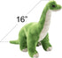 Cozy ArtCreativity Big Plush Brachiosaurus Dinosaur - Soft and Cuddly Stuffed Animal Pillow - Cute Standing Design