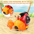 Electronic Luminous Crab Toy, Cute Crab Toys for Toddler Crawling Toy with Music and Light Interactive Sensory Toys