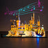 Upgraded LED Light Kit for Lego Hogwarts Castle - Music Version Compatible with Lego 76419 (Model Not Included)