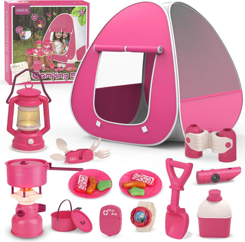 Kids Camping Set with Tent - Pop Up Tent, Kids Play Tents