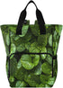 YANENDIE Raindrops on Leaves Diaper Bag Backpack, Unisex Travel Baby Backpack Diaper Bags