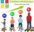 3 4 5 6 7 8+ 186 4-8 6-8 8-12 Kids STEM Building Toys for Year Old Boy Girl Birthday Gift, Pcs Preschool Classroom