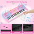 37 Kids Keyboard Piano, Keys Keyboard Electric Digital Piano, Early Learning Educational Musical Toys Piano for Kids