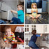 Locks,4 Pack Cabinet Locks for Babies,Child Proof Cabinet U-Shaped Baby Proofing Cabinets,Child Locks for Cabinets