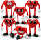 ArtCreativity Heart Bendables - 12 Pack - Bendable Valentine Toys for Kids