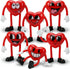 ArtCreativity Heart Bendables - 12 Pack - Bendable Valentine Toys for Kids