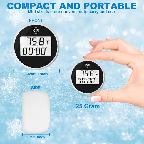 Generic Ice Bath Temperature Indicator, Water Temperature Indicator for Ice Bath - Multifunctional Bathroom Temperature