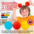 Set Pack 3, IMPRESA Squishy Stress Ball - Sensory Toys for Kids - Fidget Toys for Adults - Tear-Resistant Squeeze Balls