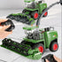 GoolRC Remote Control Tractor Farm Harvester, 1:24 Scale RC Truck with Spray/Light/Sound Effects, 2 Batteries