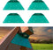 EZ Frame Wooden Swing Accessories, A-Frame Bracket for Swing Set, High Strength Support, Green, 4Pcs