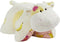Pillow Pets Sweet Scented Banana Cow Stuffed Animal Plush Toy - White, Soft and Cuddly for All Ages