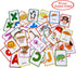 Alphabet Flash Cards for Toddlers: Teach ABC Letters & Words, 52 Double-Sided Uppercase and Lowercase Cards for