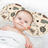 Emelivor Set 4 Western Cowboy Gray Pattern Muslin Burp Cloths for Baby Super Soft Baby Burp Cloths of Absorbent Baby