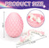 CHolic 12PCS 3D Printed Dragon Eggs with Dragon Inside, Mini Dinosaur Eggs Articulated Crystal Animal Fidget Toy