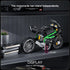 Mould King Kawasaki Ninja H2R Motorcycle Kit, 23002 Building Set, Model Motorcycle Kits for Adults and Kids