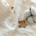 30''X40'' 75X100cm CREVENT Organic Muslin Cotton Baby Blanket for Newborns, Soft Mink Backing, Essential for Baby