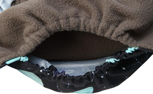 Sigzagor 3 AIll in One Cloth Diapers Nappies for Night AIO Sewn in Insert Reusable Washable (Whales Foxes)
