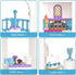 Girls Castle Building Blocks Toys Set - 377 Pieces Ice Princess Castle Construction, Snow Castle Building Bricks, Gift