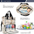 YANENDIE Backpack, Backpack Backpack Farm Animals Diaper Bag Unisex Travel Baby Diaper Bags with Stroller Straps