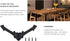 4 Inch Corner Protector Furniture Edge Guards, Metal Embellishments with Wood Decorative Hardware, 8 Pack (Black)