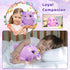 Cow Plush Cow Stuffed Animals Pillow, Purple Cow Plush Soft Cow Pillows, Kawaii Purple Plushie Cow Toy for Kids Girls Boys Birthday Gift Home Decoration