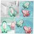 BESPORTBLE Bath Tub Thermometer Green PP Material Quick Accurate Temperature Gauge Cartoon Safe Bathing Essential