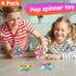 4 Pack Fidget Spinners for Kids and Adults, Easter Basket Stuffers, Fidget Toys for Anxiety Stress Relief, Birthday