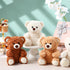 Liliful 8 Pieces 8 Inch Bear Stuffed Animal Bulk, Soft Plush Toys for Baby Shower Christmas Birthday Party Gifts