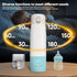 azopesy Preset PreciseTemperature Portable Bottle Warmer for Travel, Bottle Warmer On The Go with Quick Heating, Modes