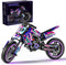 Mesiondy Motorcycle Building Block Set, 476 PCS Collectible Display Model, Motorbike Toy Collection for Ages 6+